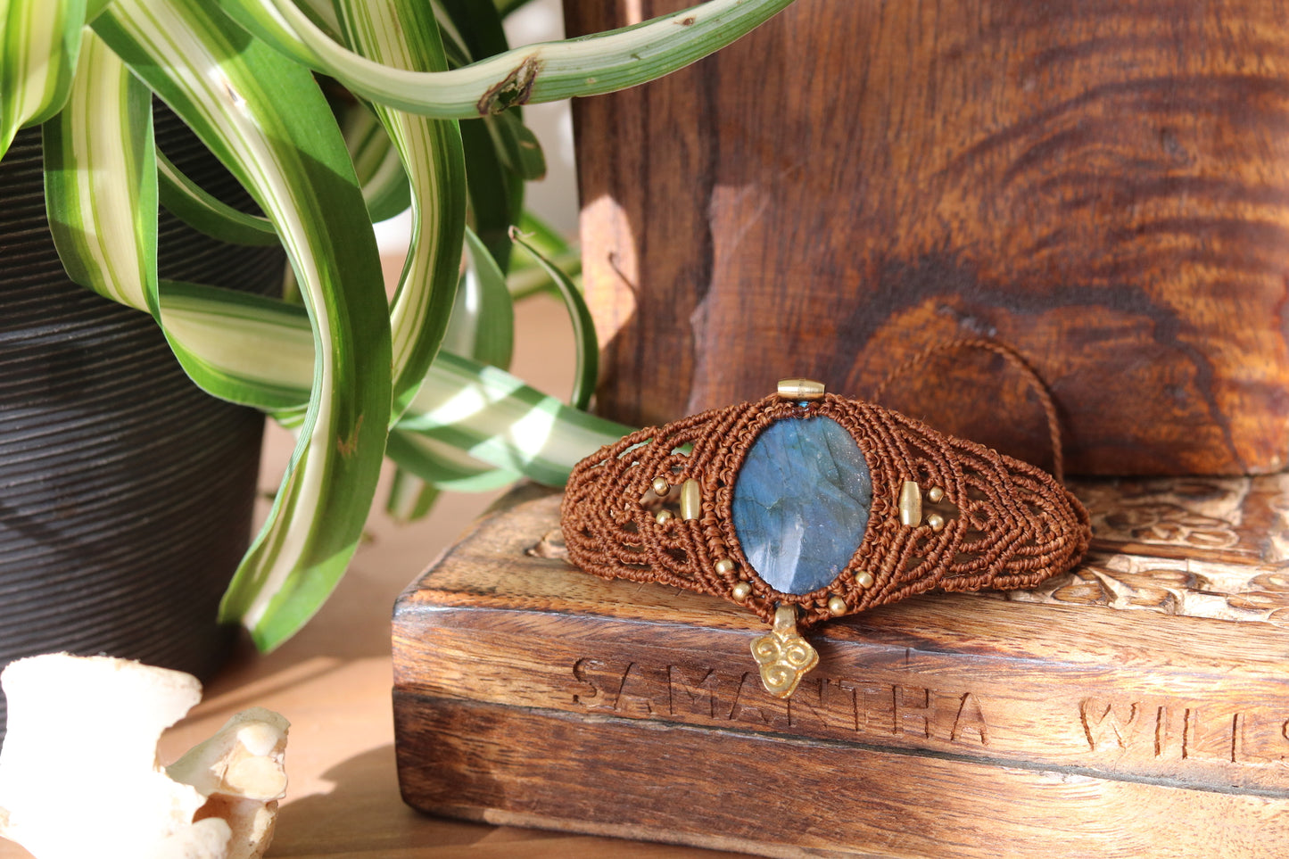Bangle with Labradorite