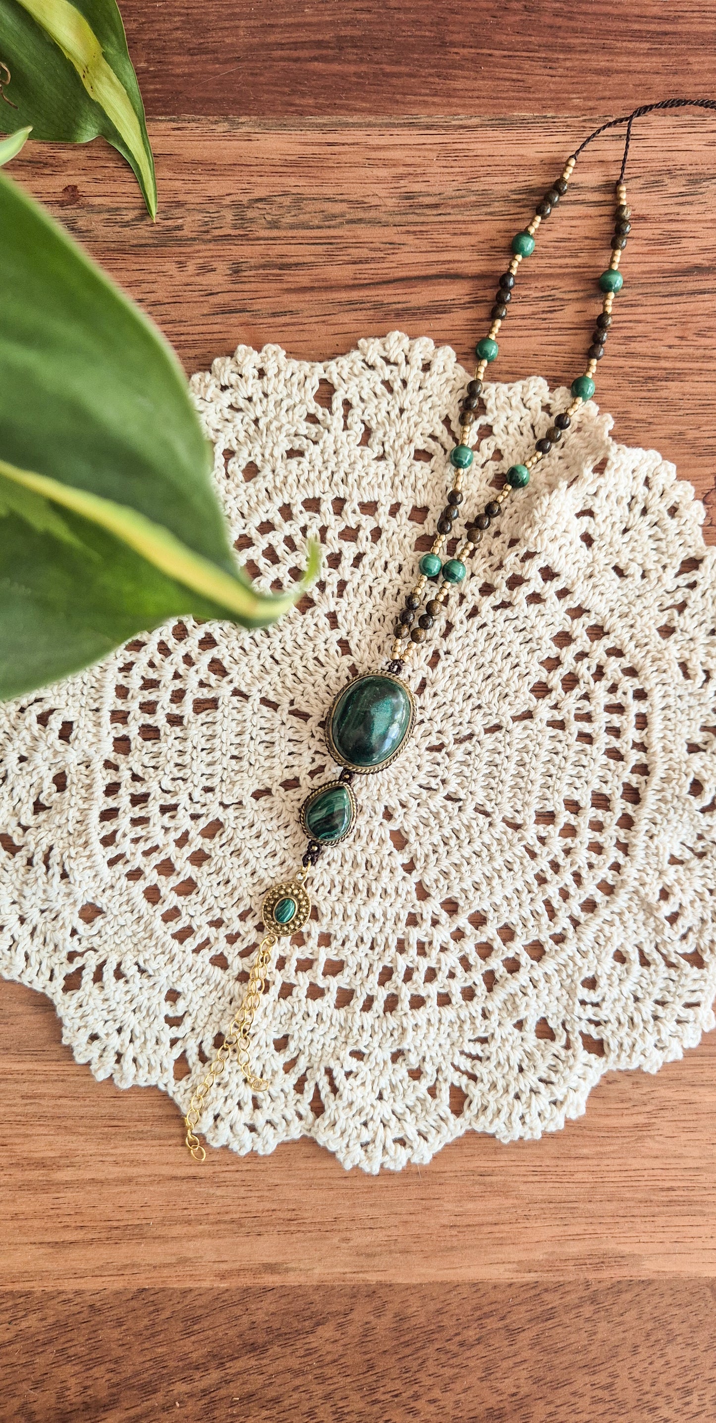 Freya – Customisable Micro‑Macramé Pendant (Handmade in Australia)