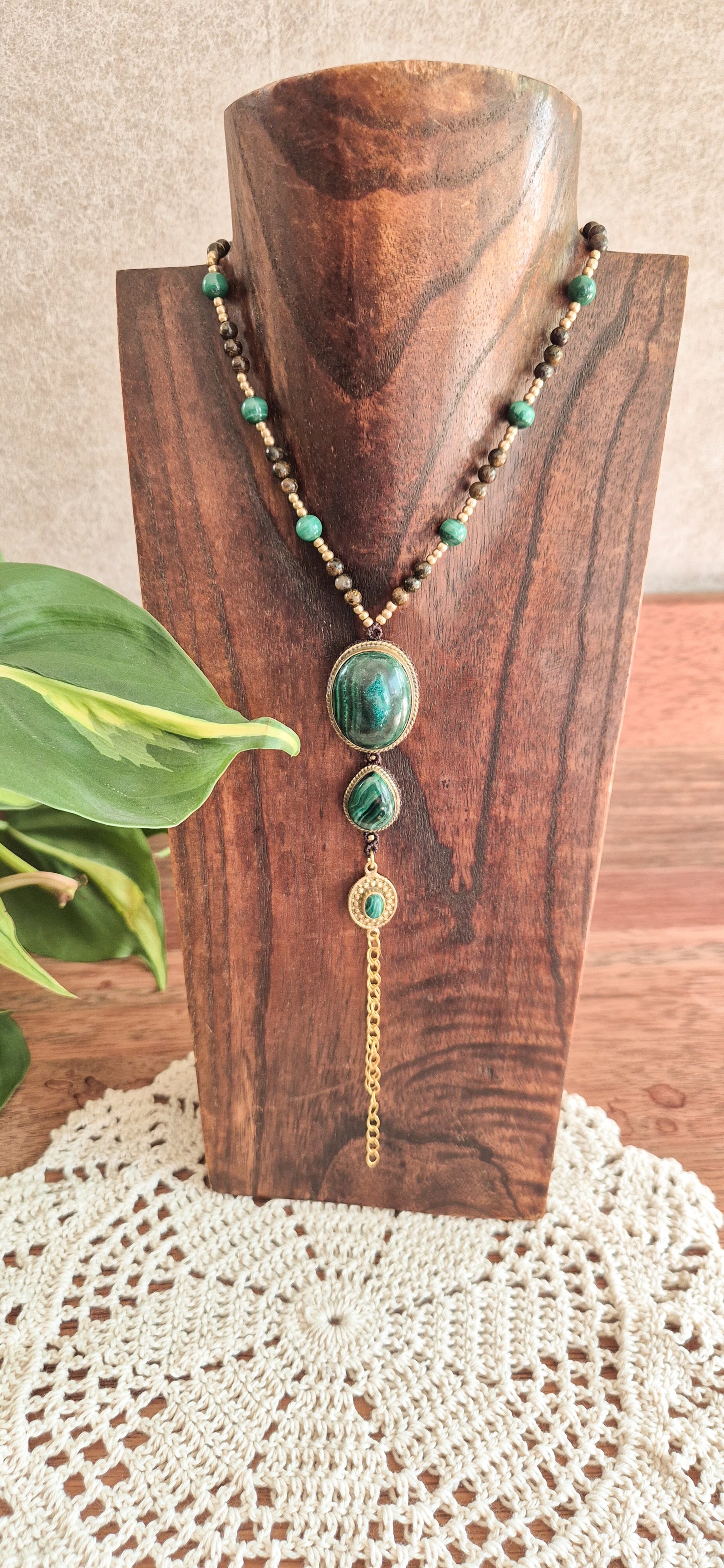 Freya – Customisable Micro‑Macramé Pendant (Handmade in Australia)