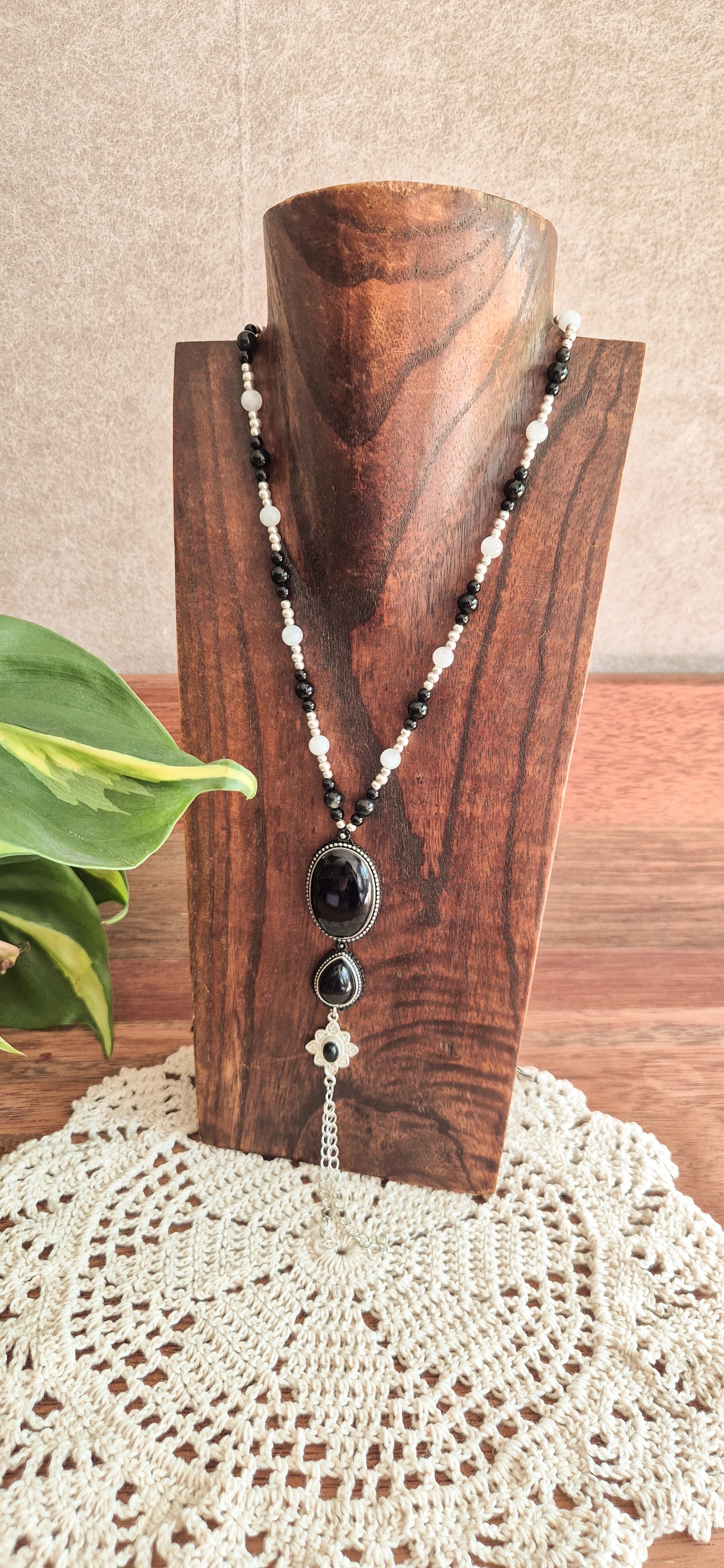 Freya – Customisable Micro‑Macramé Pendant (Handmade in Australia)