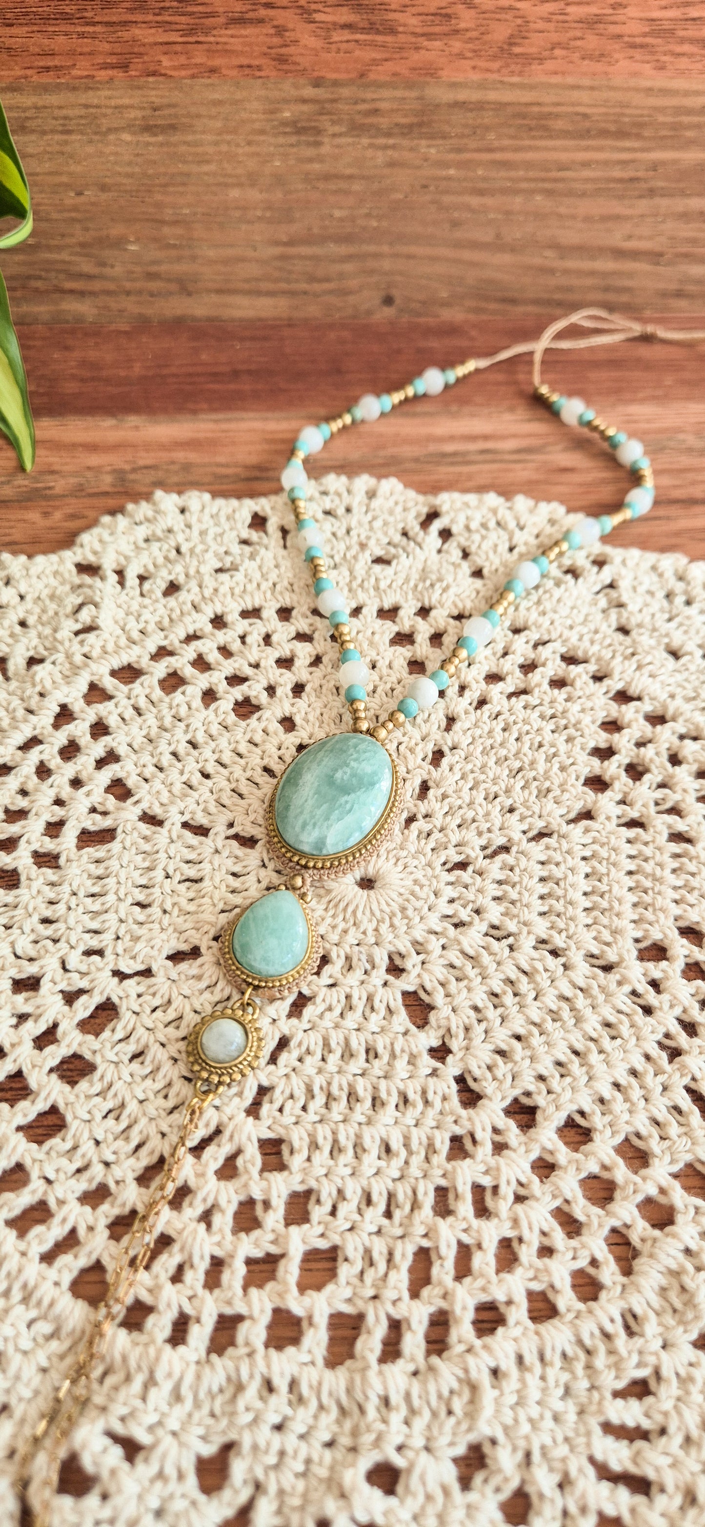 Freya – Customisable Micro‑Macramé Pendant (Handmade in Australia)