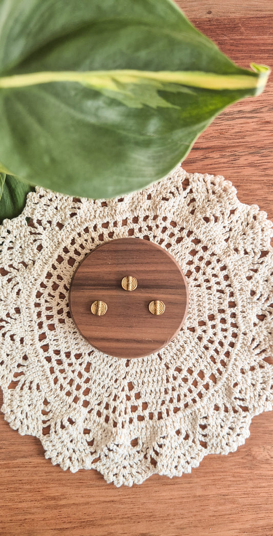 Nova Charm - Raw Brass Charms – Jewellery Making Supplies (Macramé & Beading)