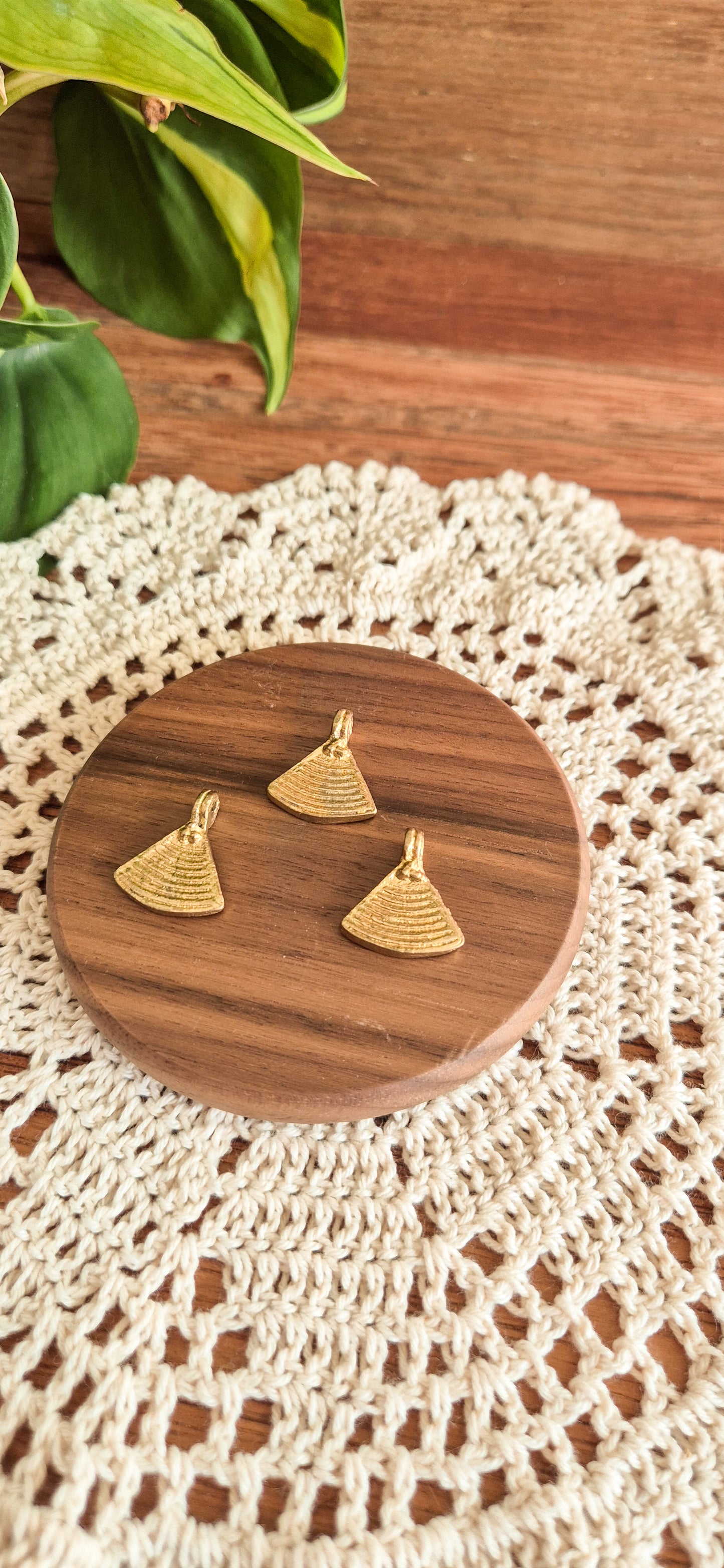 Vela Charm - Raw Brass Charms – (Jewellery Making Supplies)