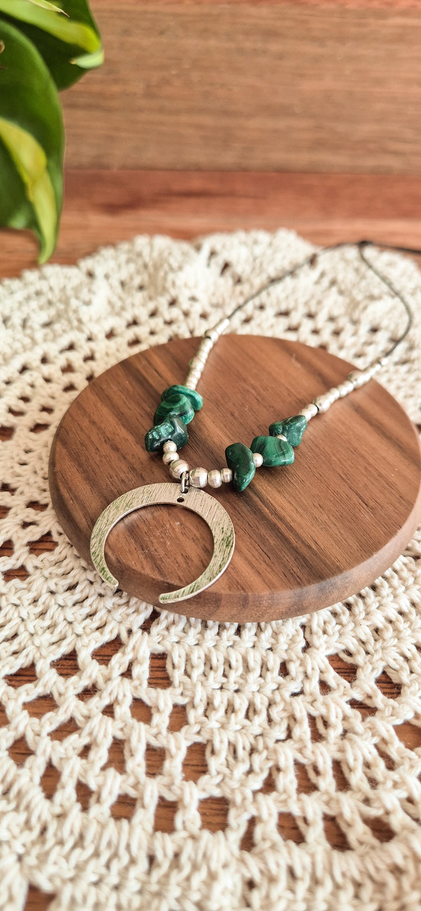 Elara – Customisable Micro‑Macramé Pendant (Handmade in Australia)