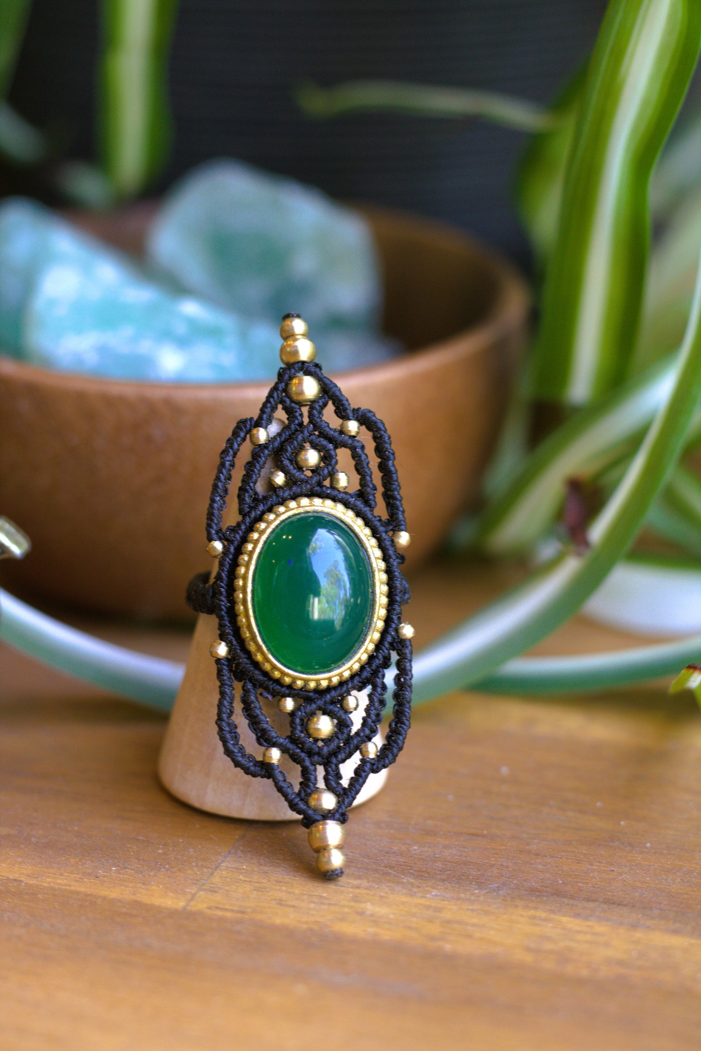 Green Onyx ring
