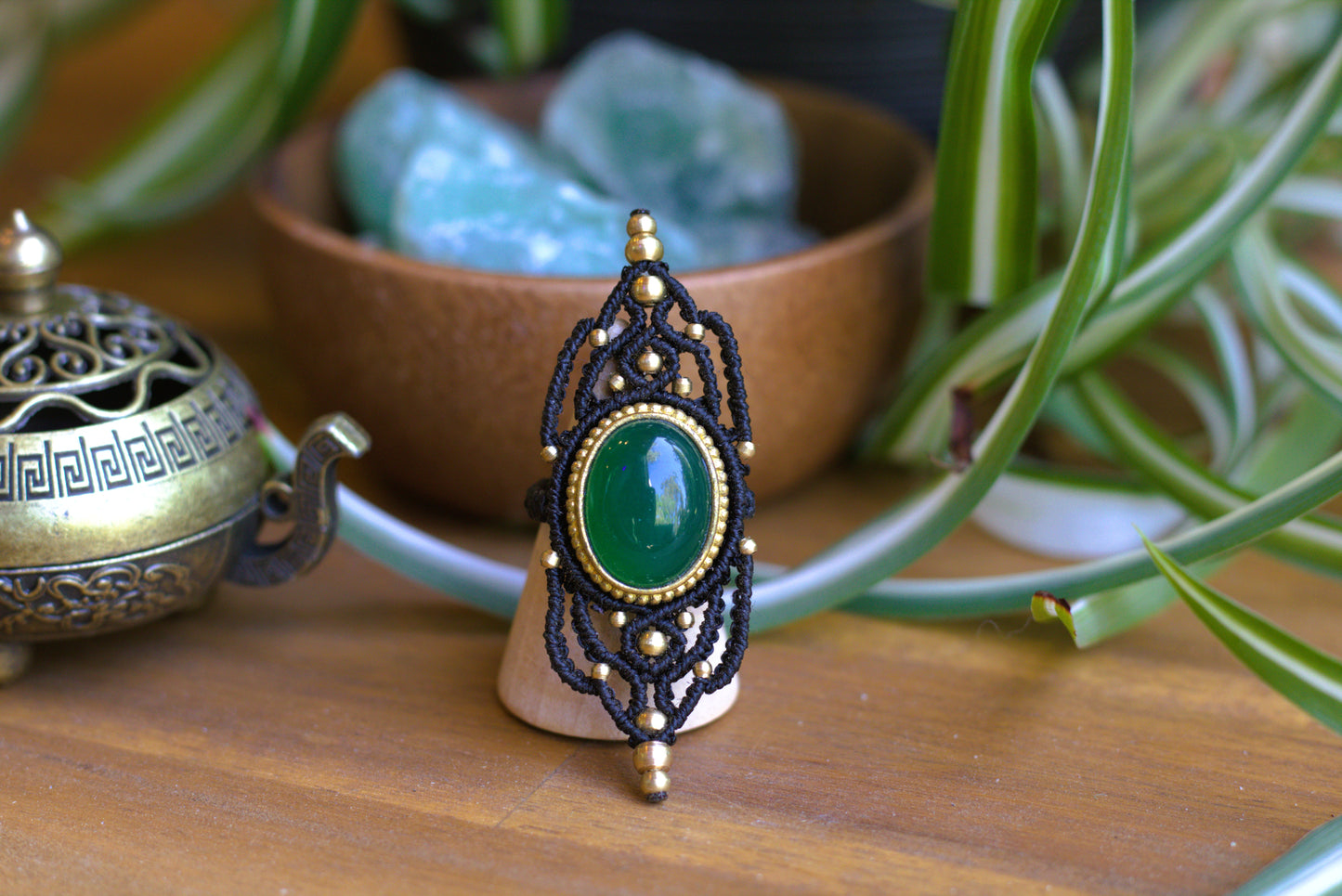 Green Onyx ring